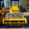 SV204TF compact soil compactor with smooth shell kit over padfoot drum.