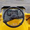 Sakai SV414D smooth drum soil compactor operator dash and controls.