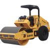 Sakai SV414 67" smooth drum 8 ton soil roller with turf tires.