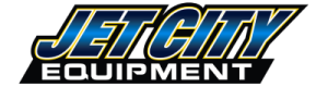 Logo for Jet City Equipment, an authorized SAKAI compaction machine dealer in Washington State.