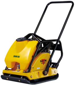Sakai PC800 vibratory plate compactors or plate tampers are in stock and available for sale.