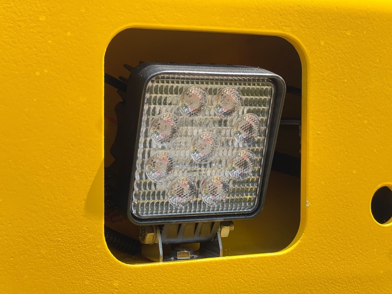 Rear LED light upgrade assembly for the SW774 asphalt roller.